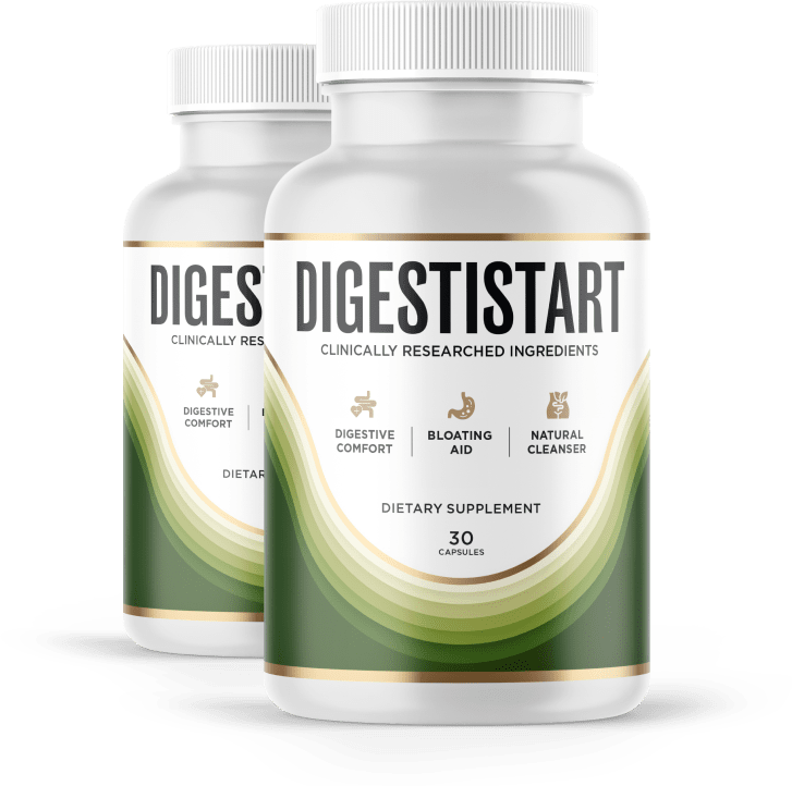 DigestiStart 2-bottle supplement product image